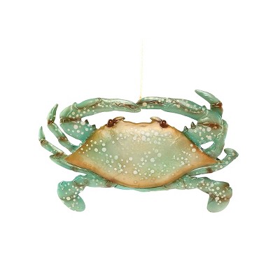 Gallerie II Seafoam Crab Christmas Xmas Ornament