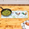 The Lakeside Collection Tempered Glass Countertop Protector - Farmhouse Rooster - 2 of 4