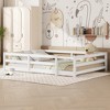Full Size Floor Bed with Fence for Bedroom - 2 of 4