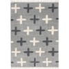 Unique Loom    Hygge Shag Positive Area Rug - 2 of 4