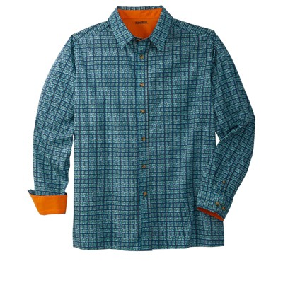 KingSize Men's Big & Tall Tall The No-Tuck Casual Shirt