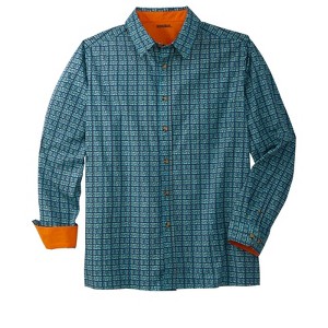 KingSize Men's Big & Tall Tall The No-Tuck Casual Shirt - 1 of 4