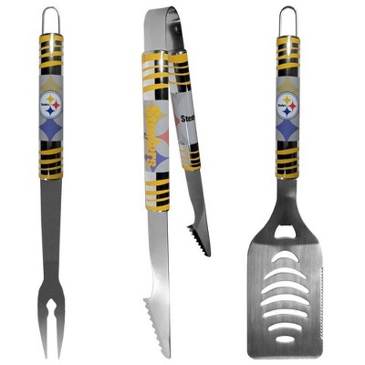 NFL Pittsburgh Steelers Tailgater BBQ Set 3pc