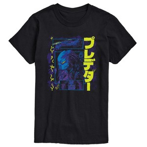 Men's Predator Predator Kanji- Men's Short Sleeve Graphic T-Shirt Short Sleeve Graphic T-Shirt - Black - 2X Big and Tall - 1 of 4
