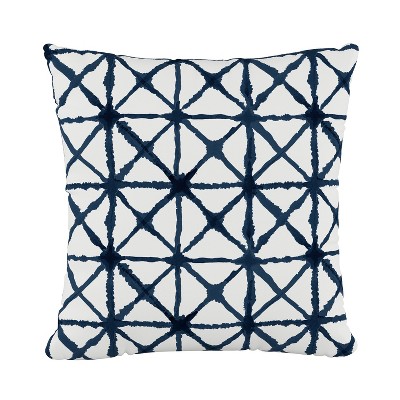 Indigo Print Throw Pillow - Skyline Furniture