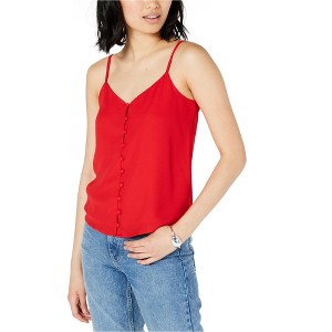 maison Jules Womens Button Down Cami Tank Top - 1 of 1