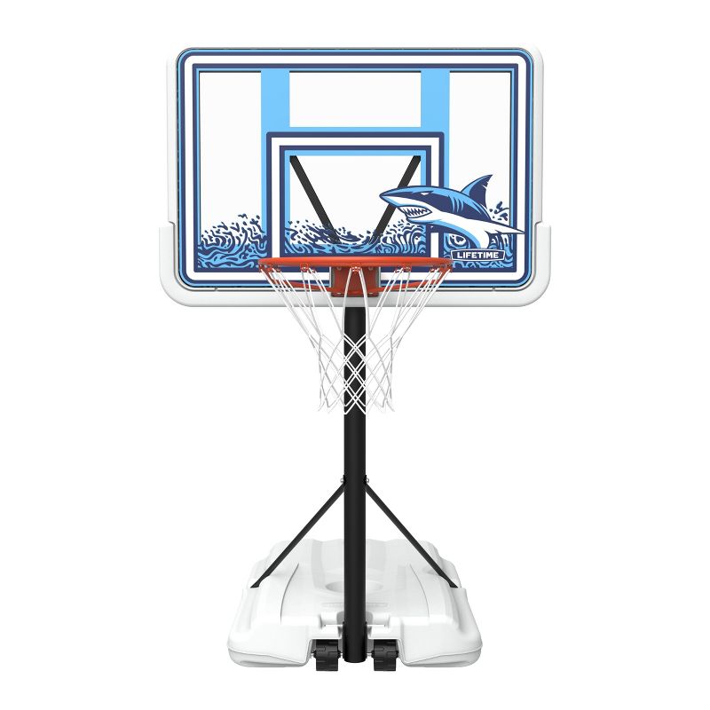 Lifetime 44&#34; Clear Fusion Poolside Portable Hoop, 1 of 11