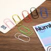 Unique Bargains Large Metal Prevent Tearing Pages Home Office Paper Clip 20 Pcs - 4 of 4