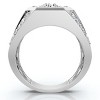 Pompeii3 2Ct Men's Diamond Ring 10k Gold Lab Created - 2 of 4