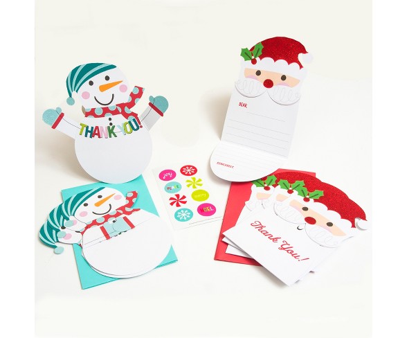 Thank You Holiday Cards 8ct-International Greetings