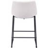 Zuo Smart Counter Stool (Set of 2) Ivory - 4 of 4