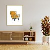 Amanti Art Take a Seat III by June Erica Vess Wood Framed Wall Art Print - 4 of 4