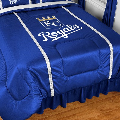 Mlb Twin Bed Comforter Baseball Team Logo Bedding Kansas City Royals Target