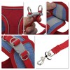Unique Bargains Adjustable Cat Harness with 4.92ft Lead for Cats with Reflective Strip - 3 of 4
