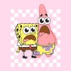 Men's SpongeBob and Patrick Yelling Short Sleeve Graphic T-Shirt - Light Pink - 3 of 3