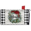 Briarwood Lane Winter Mailbox Cover  - Standard Size - Winter Wreath Welcome For Winter Mailbox Cover - 3 of 3