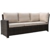 Courtyard Casual Roof Top Sofa Section with 1 Middle Armless Chair - 4 of 4
