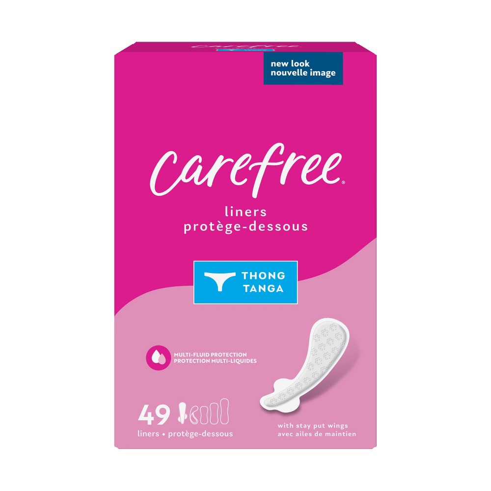 UPC 078300070016 product image for Carefree Unwrapped Unscented Panty Liners - 49ct | upcitemdb.com