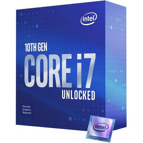 Intel Core I7-10700kf Unlocked Desktop Processor - 8 Cores & 16 - Up To 5.1 Ghz Turbo Speed - 16mb Intel Smart Cache - Socket Fclga1200 : Target