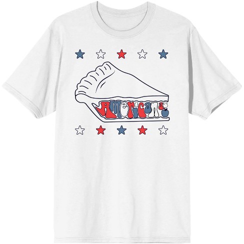 Americana As American As Apple Pie Men's White T-shirt - image 1 of 3