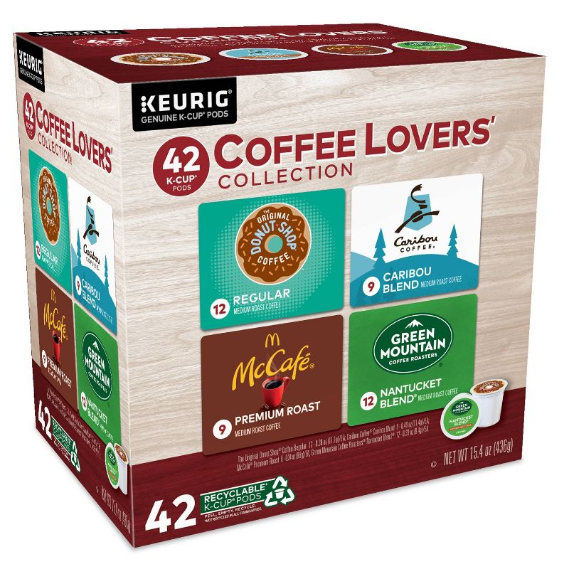 Keurig Coffee Lovers&#39; Collection Keurig K-Cup Coffee Pods Variety Pack Medium Roast - 42ct, 5 of 10