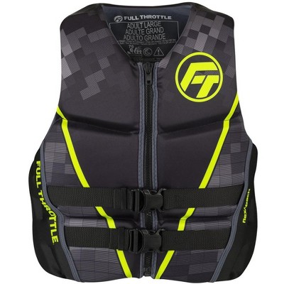 Full Throttle Men's Hinged Rapid-Dry Flex-Back Vest