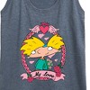 Women's - Hey Arnold! - Valentine's My Love Graphic Racerback Tank - 2 of 4