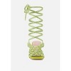 Beroe Braided Handcrafted Lace Up Sandal Women - 4 of 4