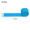 Unique Bargains Fine Texture Lightweight Soft to the Touch Not Easy to Fade Crepe Paper Streamers 10 Pcs - 2 of 4