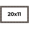 PosterPalooza | Deco Black Picture Frame - UV Acrylic, Backing Board, Hanging Hardware Included - 2 of 4