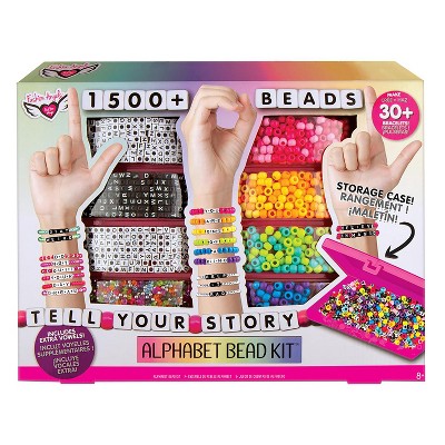 Fashion Angels Alphabet Bead Kit 800+ Beads