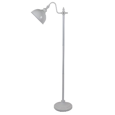 56" Chloe Pharmacy Floor Lamp White - Decor Therapy