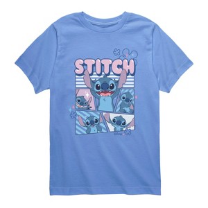 Boys' - Disney - Moods Of Stitch Short Sleeve Graphic T-Shirt - 1 of 3