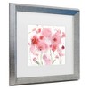 Trademark Fine Art Sheila Golden Blush 1 Matted Framed Art - 3 of 4