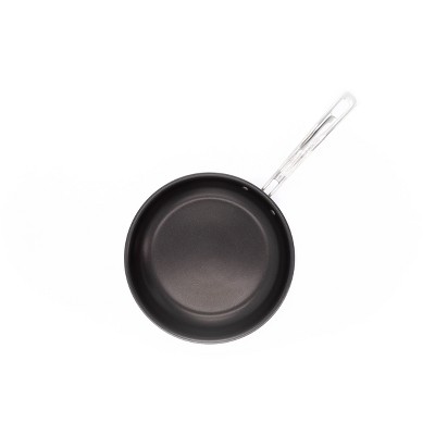 1.5 Quart Black Aluminum Non-Stick Saucepan with Lid