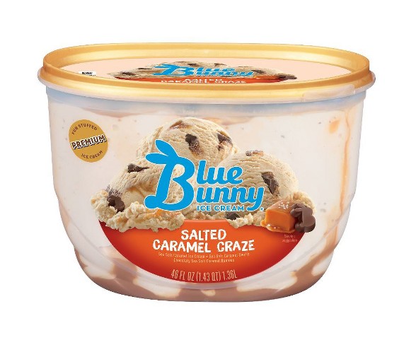 Blue Bunny Salted Caramel Craze Ice Cream - 46 fl oz