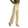 Women's Lace Up Front Detail Pants - MIOU MUSE - 2 of 4