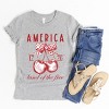 The Juniper Shop Land Of The Free Cherries Youth Short Sleeve Tee - 4 of 4