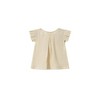 Girl ' Gauze Top with Box Pleated Sleeves - OMAMImini - image 2 of 3