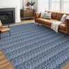 Indoor Modern Washable Soft Non Slip Area Rugs Contemporary Low Pile Floor Carpet for Bedroom Living Room Home Office - 3 of 4