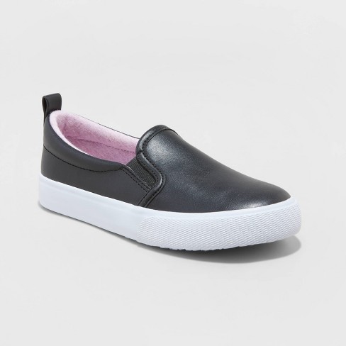 Girls slip on sale on shoes