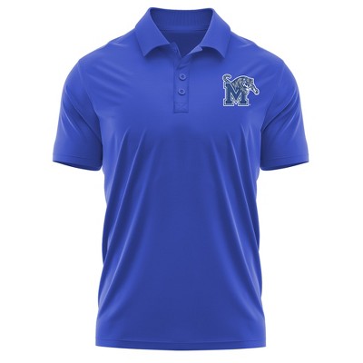 Men's University of Memphis Adult Polo Left Chest Logo