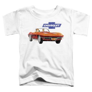 Toddler Boys' Chevy Corvette Vintage Ad T Shirt - 1 of 2