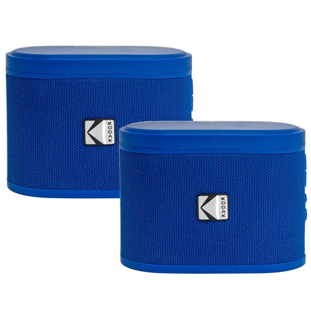 Kodak SoundBrix™ 2-Piece Portable Rechargeable Bluetooth® Speaker System with TWS, Magnetic Docking, up to 5 Hours Play Time