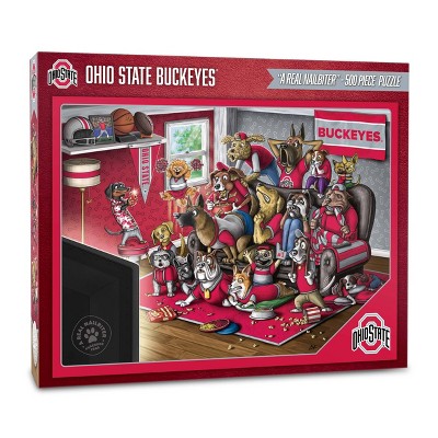 NCAA Ohio State Buckeyes Purebred Fans 'A Real Nailbiter' Puzzle - 500pc