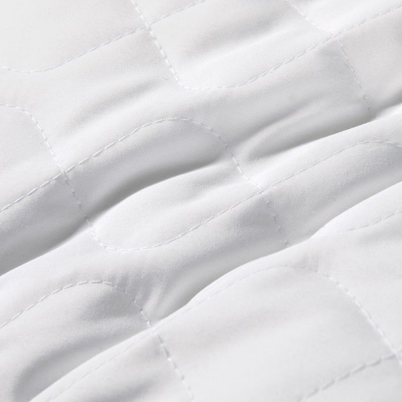 Peace Nest Quilted Goose Feather Pillow, 5 of 7