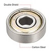 Unique Bargains Deep Groove Ball Bearing 626ZZ Double Shield Carbon Steel Bearings 10 Pcs - 2 of 4