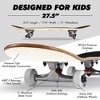 Magneto Skateboard | Maple Wood | ABEC 5 Bearings | Double Kick Concave Deck | For Beginners, Teens & Adults (Video Game) - 2 of 4