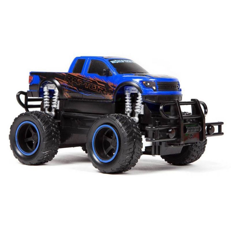World Tech Toys Ford F-150 SVT Raptor Police Pursuit RTR Electric RC Monster Truck - 1:24 Scale - 2pk, 2 of 4