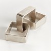 Plum & Post Corbin Square Chain Sculpture - Silver - 3 of 3
